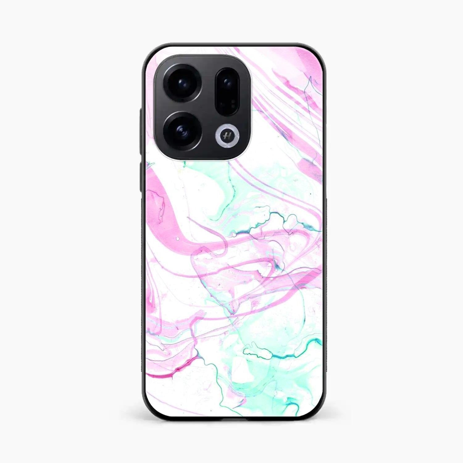 Fashion Marble Texture Glossy Metal Case Cover For Oppo Find X9 5G