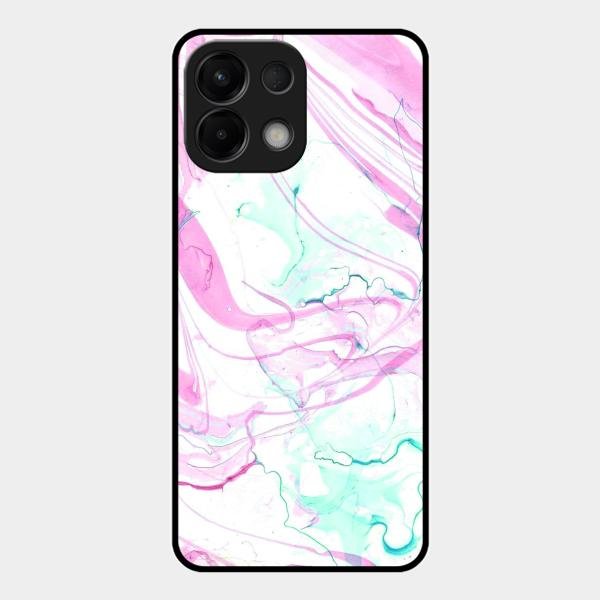 Fashion Marble Texture Glossy Metal Case Cover For Oppo K13 5G