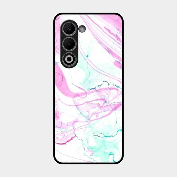 Fashion Marble Texture Glossy Metal Case Cover For Oppo K13X 5G