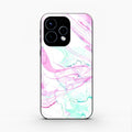 Fashion Marble Texture Glossy Metal Case Cover For Oppo Reno 15 5G