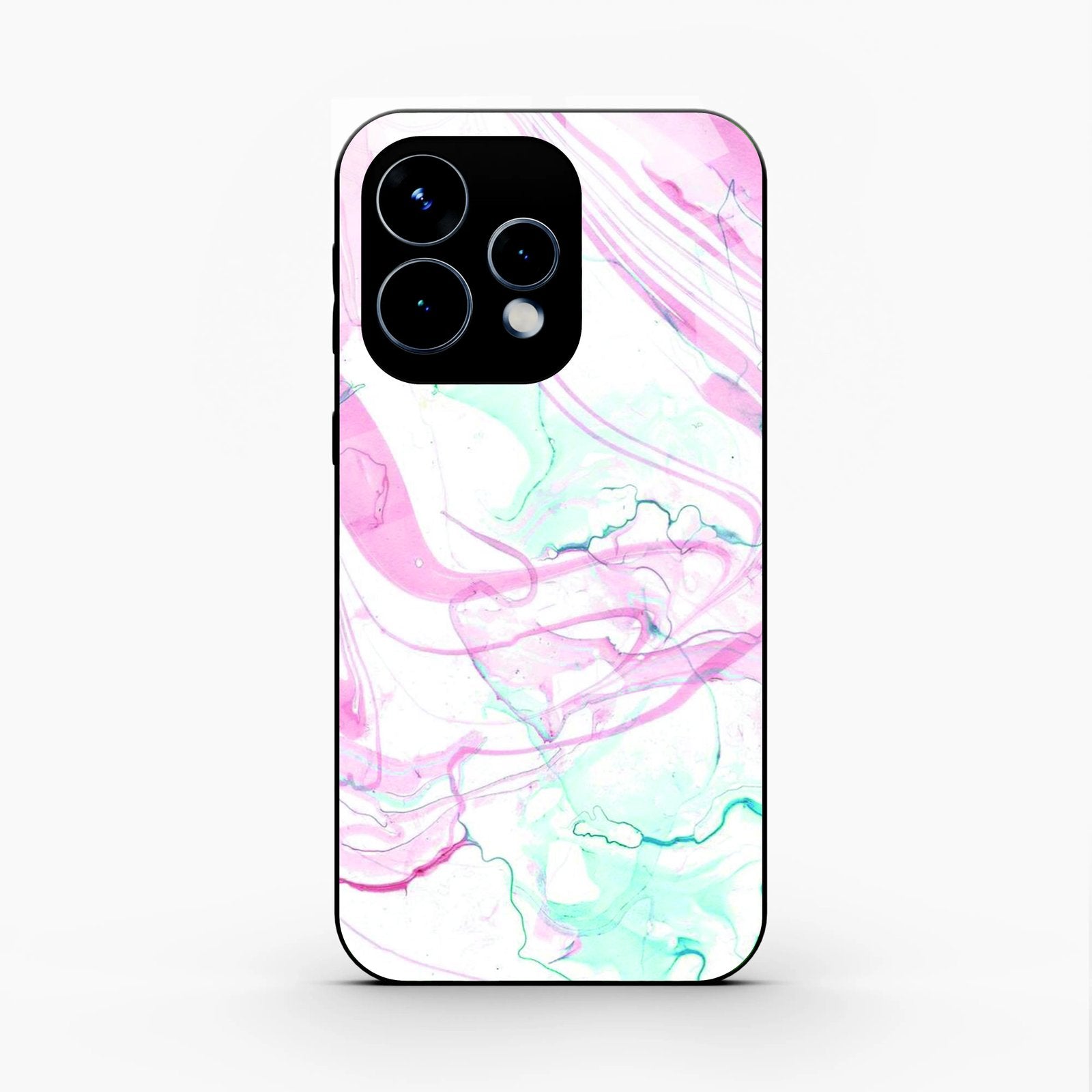 Fashion Marble Texture Glossy Metal Case Cover For Oppo Reno 15 5G