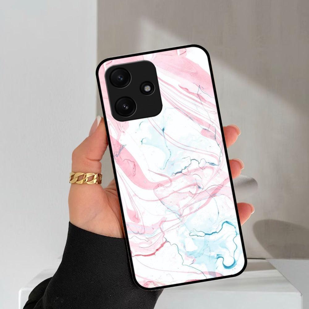 Fashion Marble Texture Glossy Metal Case Cover For Poco - ShopOnCliQ