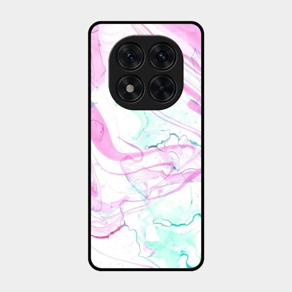 Fashion Marble Texture Glossy Metal Case Cover For Poco X7 5G
