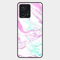 Fashion Marble Texture Glossy Metal Case Cover For Realme 9 Pro Plus 5G
