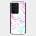 Fashion Marble Texture Glossy Metal Case Cover For Realme C75 5G