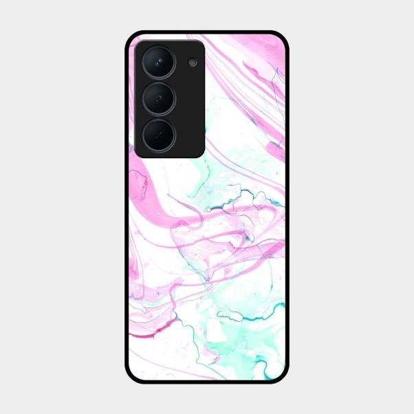 Fashion Marble Texture Glossy Metal Case Cover For Realme Narzo 80X 5G