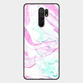 Fashion Marble Texture Glossy Metal Case Cover For Redmi 9 Prime