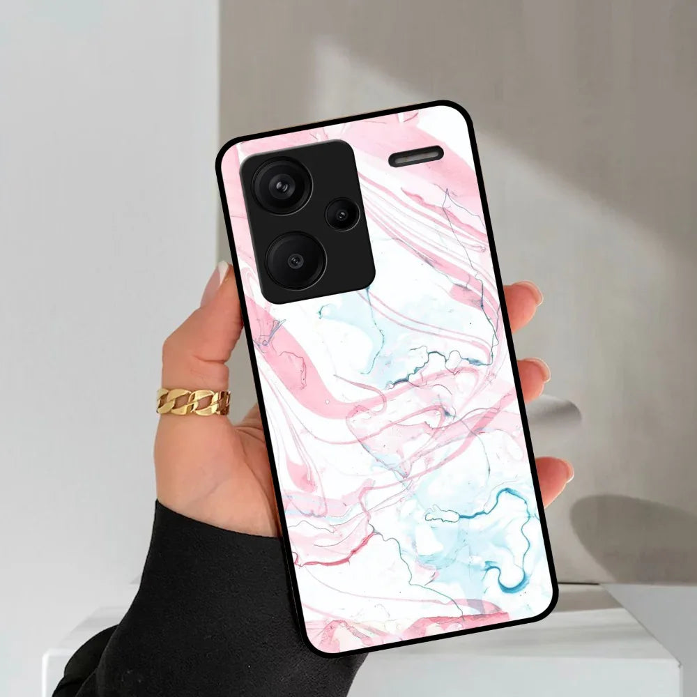 Fashion Marble Texture Glossy Metal Case Cover For Redmi - ShopOnCliQ