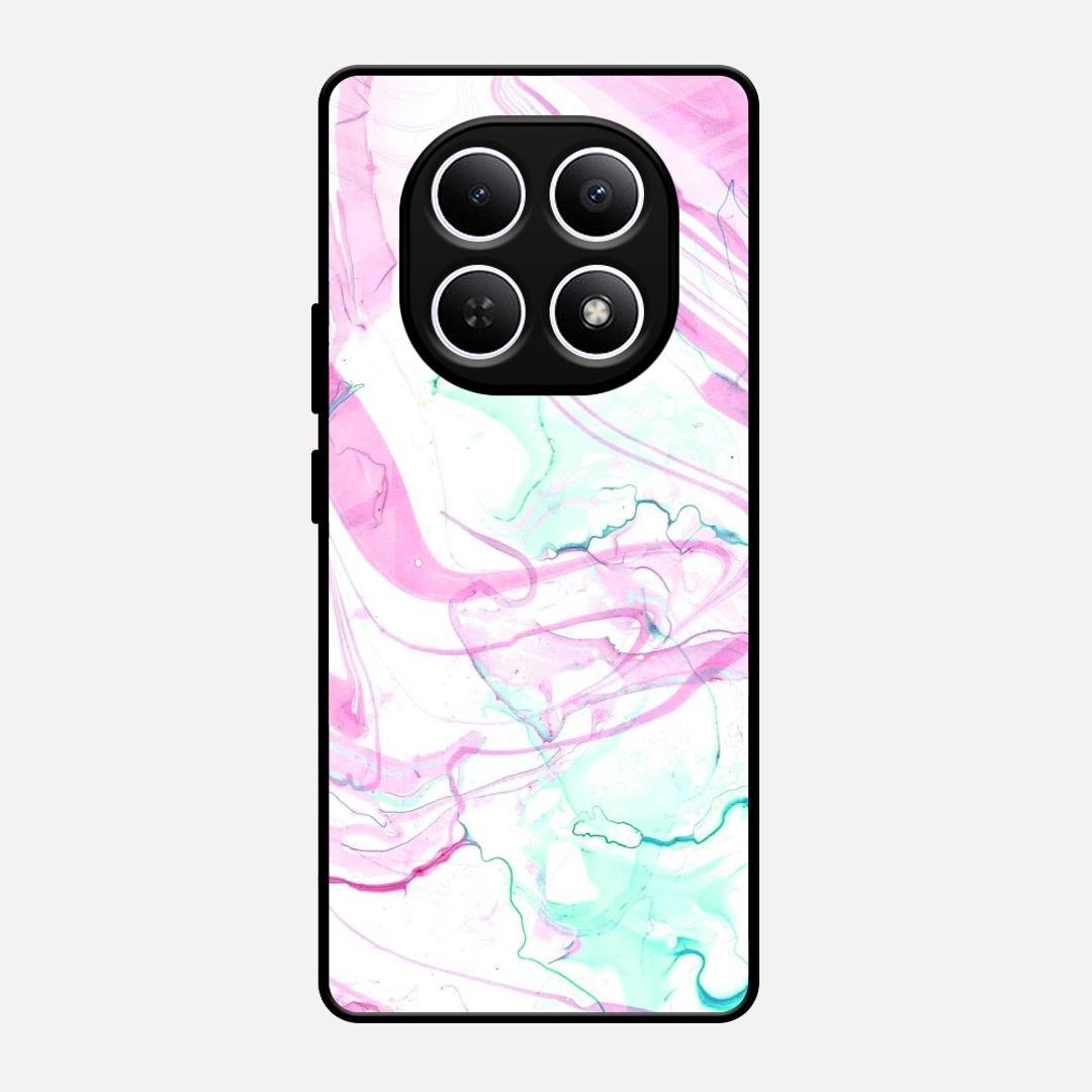 Fashion Marble Texture Glossy Metal Case Cover For Redmi Note 15 5G