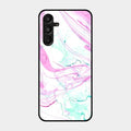 Fashion Marble Texture Glossy Metal Case Cover For Samsung Galaxy A16 5G