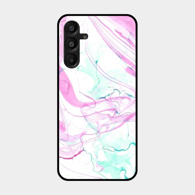 Fashion Marble Texture Glossy Metal Case Cover For Samsung Galaxy A16 5G