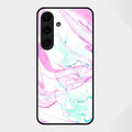 Fashion Marble Texture Glossy Metal Case Cover For Samsung Galaxy S25 FE 5G