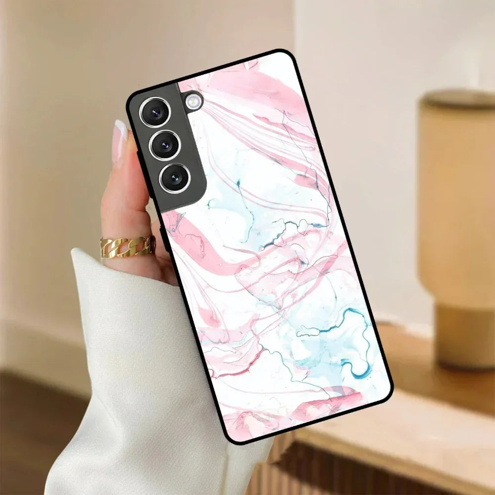 Fashion Marble Texture Glossy Metal Case Cover For Samsung - ShopOnCliQ