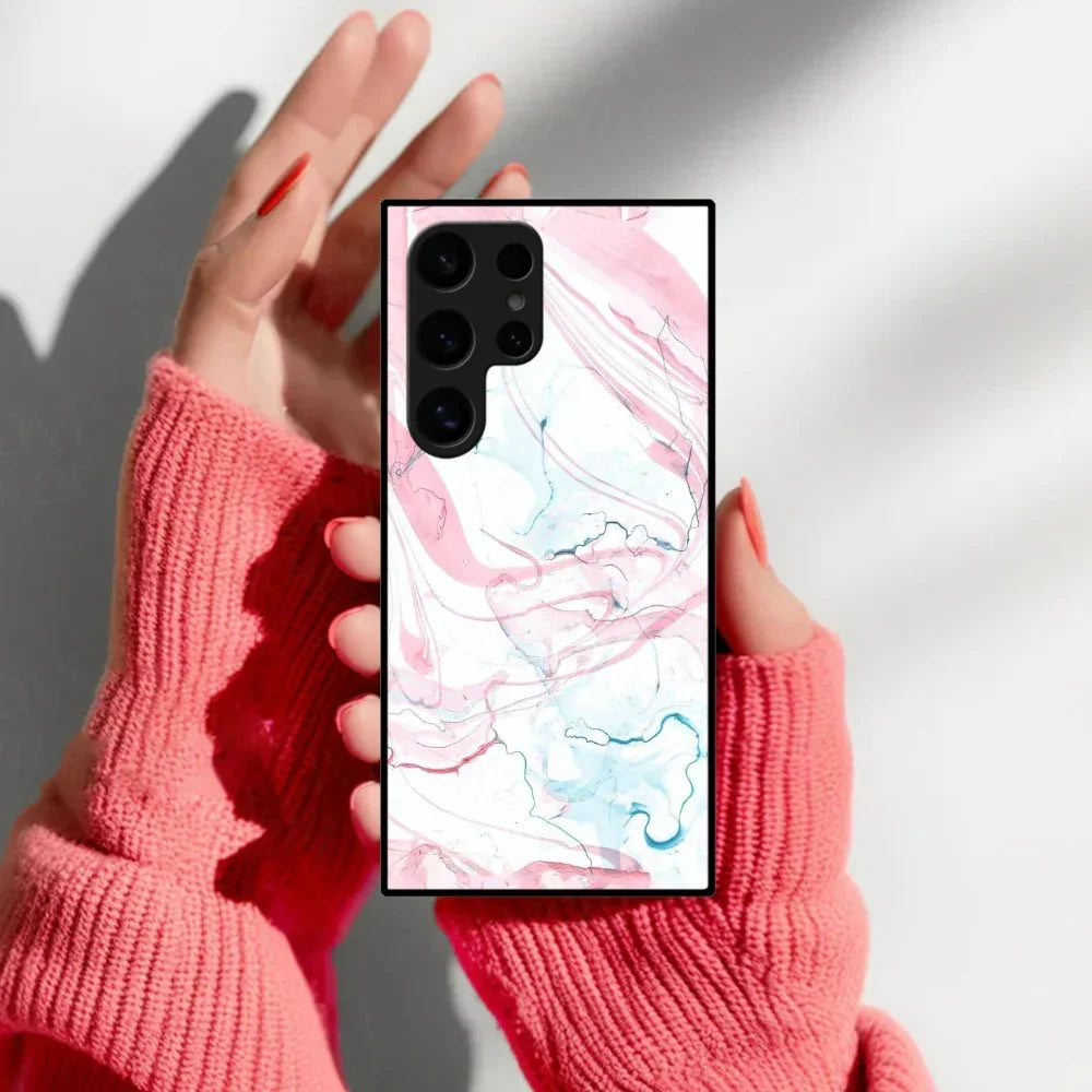 Fashion Marble Texture Glossy Metal Case Cover For Samsung - ShopOnCliQ