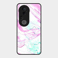 Fashion Marble Texture Glossy Metal Case Cover For Vivo T4 Ultra 5G