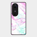 Fashion Marble Texture Glossy Metal Case Cover For Vivo V40 5G
