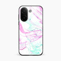 Fashion Marble Texture Glossy Metal Case Cover For Vivo V60e 5G