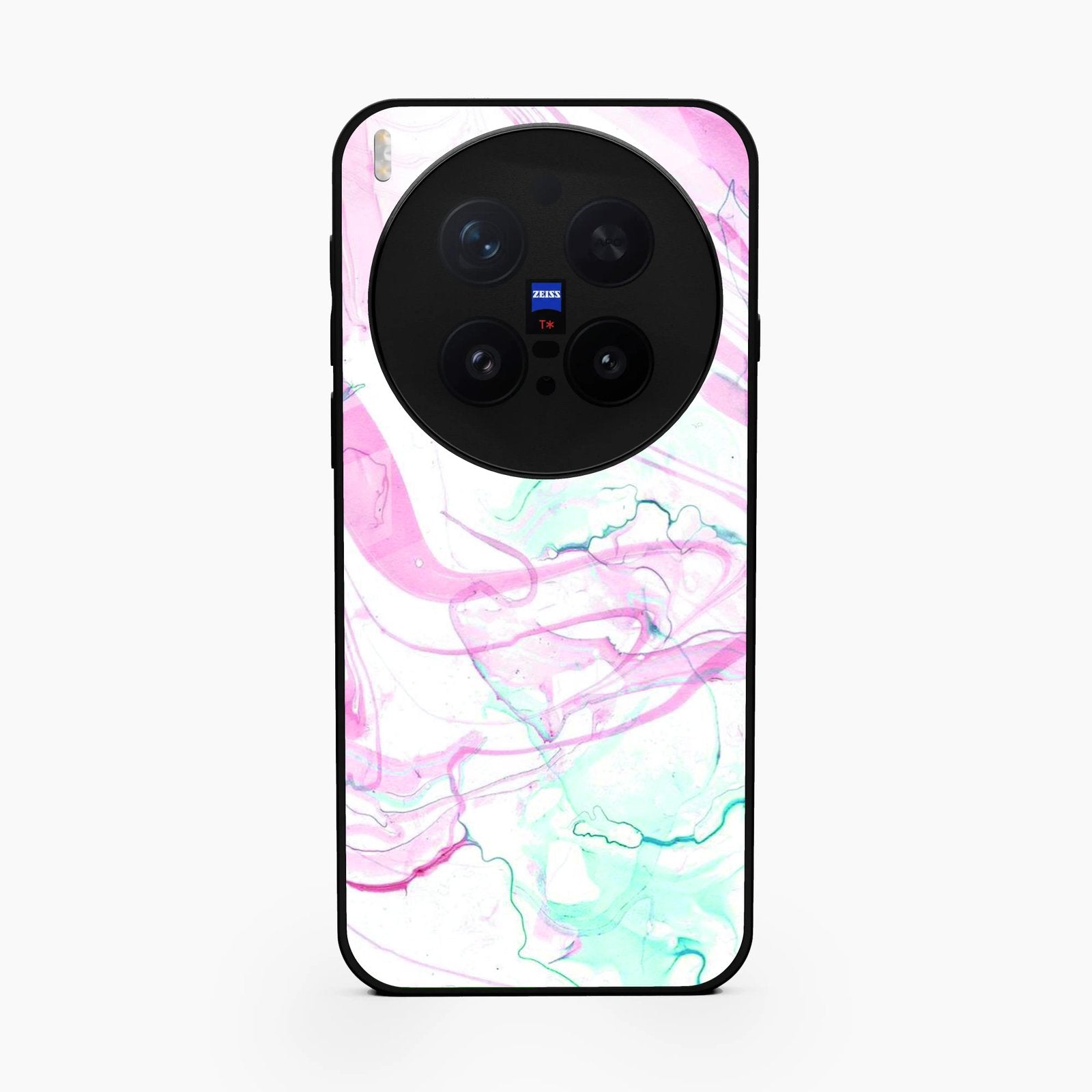 Fashion Marble Texture Glossy Metal Case Cover For Vivo X300 Pro 5G