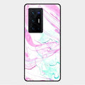 Fashion Marble Texture Glossy Metal Case Cover For Vivo X70 Pro Plus 5G