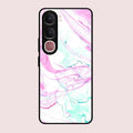 Fashion Marble Texture Glossy Metal Case Cover For Vivo Y31 5G