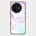 Fashion Marble Texture Glossy Metal Case Cover For Vivo Y39 5G