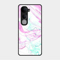 Fashion Marble Texture Glossy Metal Case Cover For Vivo Y400 Pro 5G