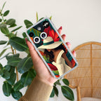 Fashionable Girl Hat Style Tropical Elegance Anti Yellow Case For Nothing Phone 3