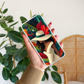 Fashionable Girl Hat Style Tropical Elegance Transparent Silicone Case For OnePlus Nord CE 2 Lite