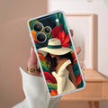 Fashionable Girl Hat Style Tropical Elegance Anti Yellow Case For Realme P4 5G