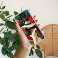 Fashionable Girl Hat Style Tropical Elegance Transparent Silicone Case For Redmi Note 14 Pro Plus 5G