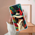Fashionable Girl Hat Style Tropical Elegance Transparent Silicone Case For Vivo X200 Pro 5G