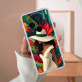 Fashionable Girl Hat Style Tropical Elegance Transparent Silicone Case For Vivo Y12G /Vivo Y12S