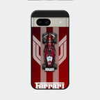 Ferrari Racing Legacy Glass Case For Google Pixel 8A 5G