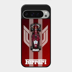 Ferrari Racing Legacy Glass Case For Google Pixel 9 Pro Xl