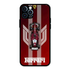 Ferrari Racing Legacy Glass Case For iPhone 12 Pro