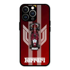 Ferrari Racing Legacy Glass Case For iPhone 13 Pro