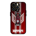 Ferrari Racing Legacy Glass Case For iPhone 14 Pro Max