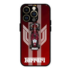 Ferrari Racing Legacy Glass Case For iPhone 14 Pro