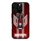 Ferrari Racing Legacy Glass Case For iPhone 16 Pro Max