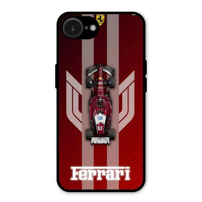 Ferrari Racing Legacy Glass Case For iPhone 17e