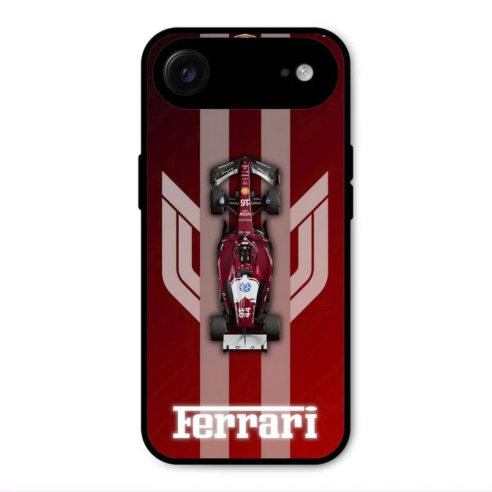 Ferrari Racing Legacy Glass Case For iPhone Air