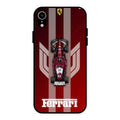 Ferrari Racing Legacy Glass Case For iPhone XR