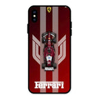Ferrari Racing Legacy Glass Case For iPhone XS Max