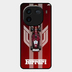 Ferrari Racing Legacy Glass Case For Iqoo 12 5G