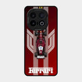 Ferrari Racing Legacy Glass Case For Iqoo 13 5G