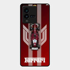 Ferrari Racing Legacy Glass Case For Iqoo 9T 5G
