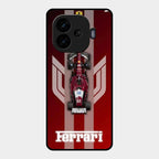 Ferrari Racing Legacy Glass Case For Iqoo Neo 10R 5G