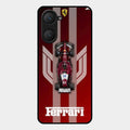 Ferrari Racing Legacy Glass Case For Iqoo Z9 Lite 5G