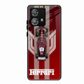 Ferrari Racing Legacy Glass Case For Motorola Edge 40 5G