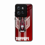 Ferrari Racing Legacy Glass Case For Motorola Edge 50 Neo